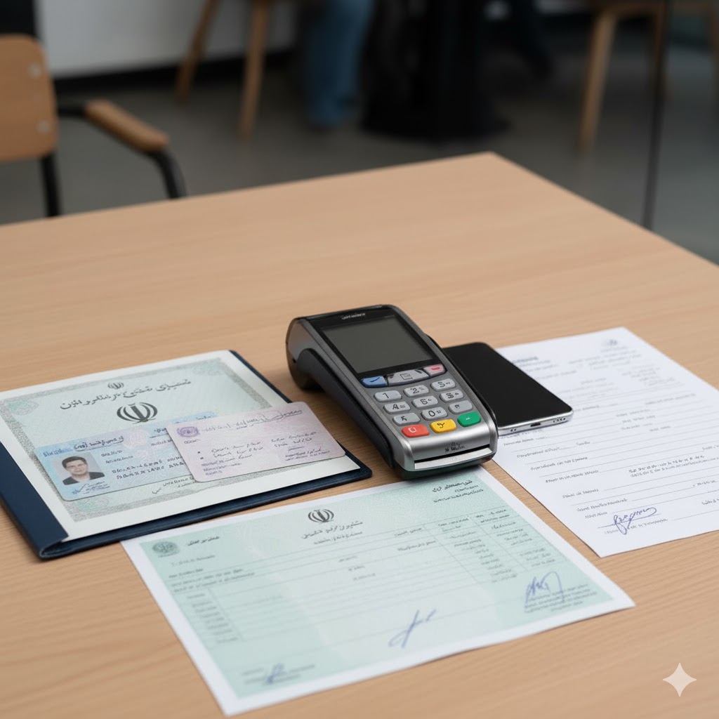 مدارک لازم برای دستگاه کارتخوان سیار