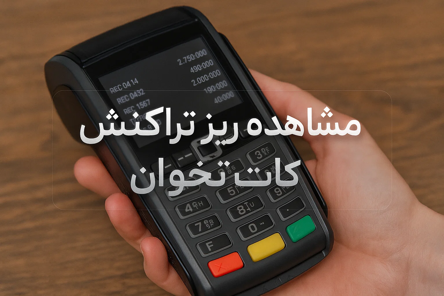 مشاهده ریز تراکنش کارتخوان