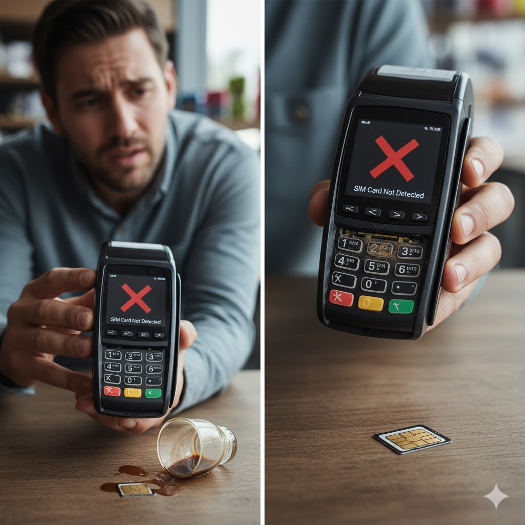 دلایل نخواندن سیم ‌کارت در دستگاه کارتخوان