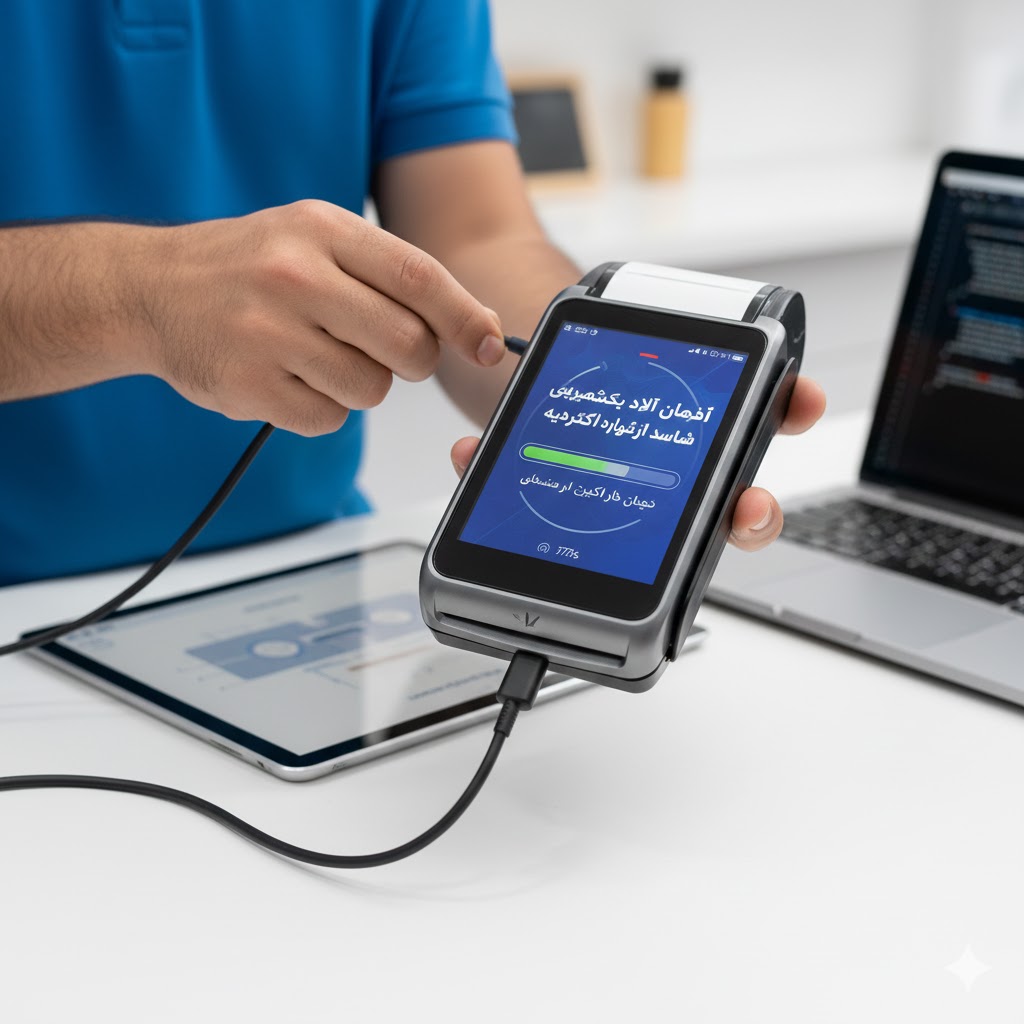 آموزش به‌روزرسانی نرم‌افزار کارتخوان