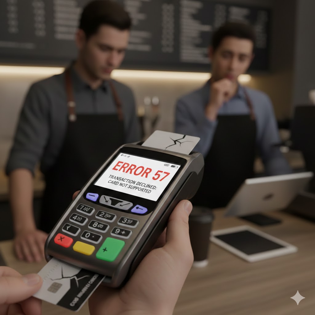 خطای ۵۷ در کارتخوان چیست؟ دلایل و راهکار رفع خطا